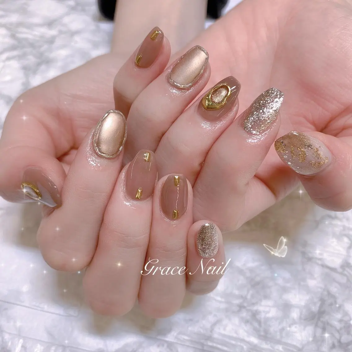 ネイル ☆*。Grace Nail。*☆のネイルデザイン