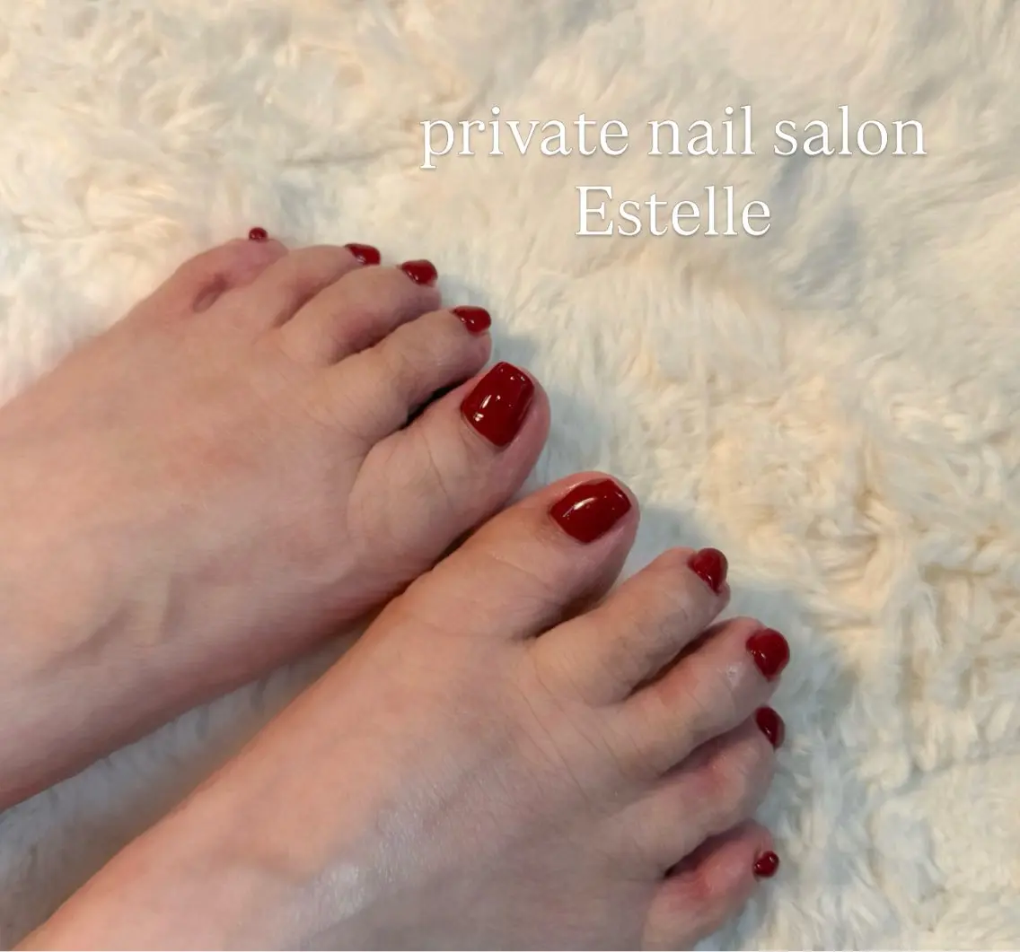 ネイル フットネイル nail salon Estelleのネイルデザイン