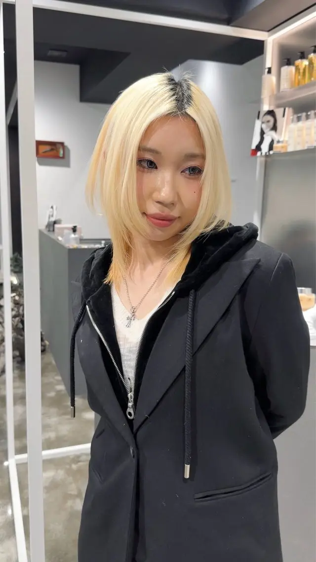 【ウルフカット】の写真