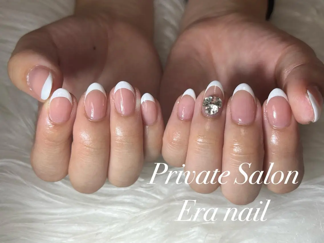 ネイル フレンチネイル Era nailのネイルデザイン