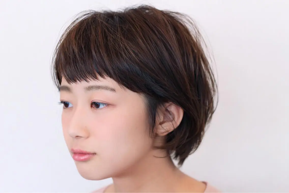 ショート カラー ショートヘア 小西 裕大のヘアスタイル