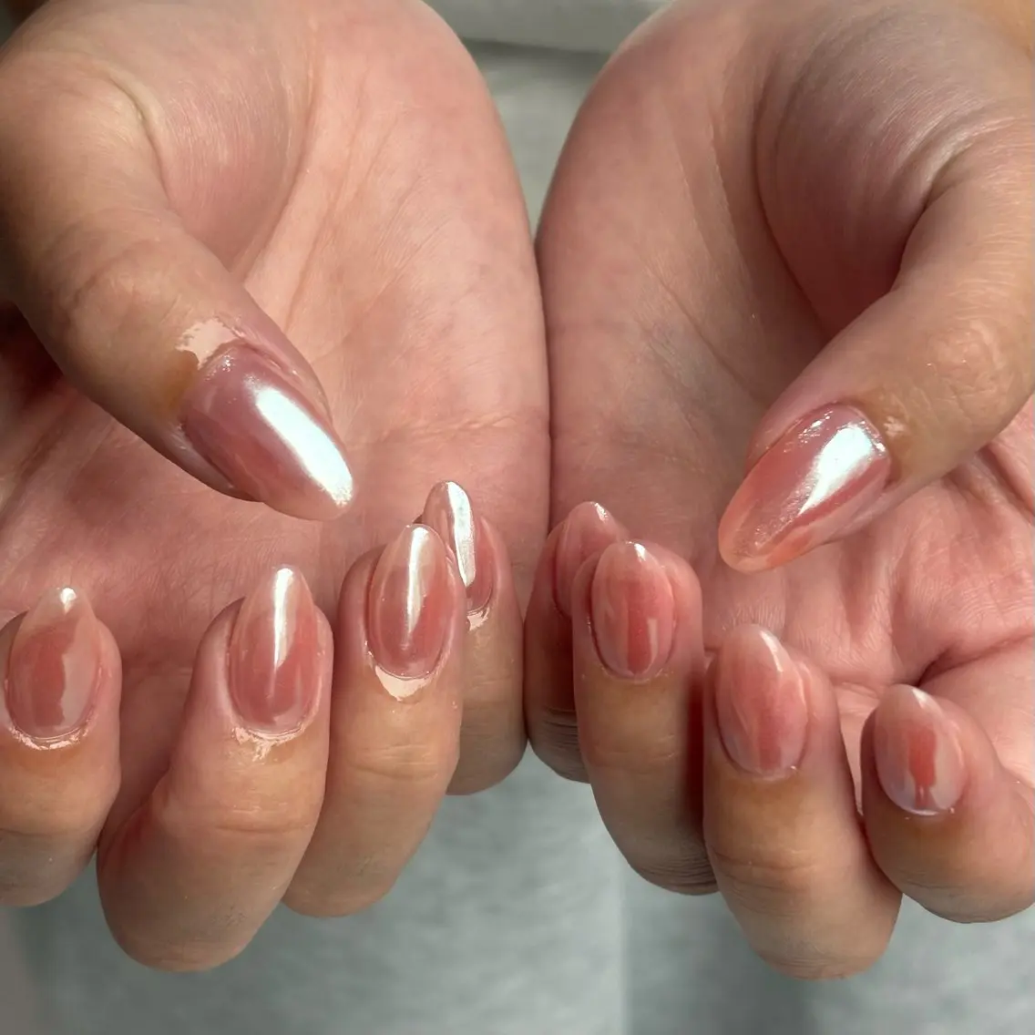 ネイル ミラーネイル ハンドネイル CLALA Tokihoのネイルデザイン