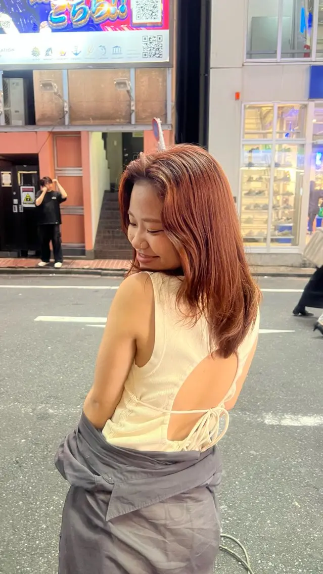 カラー モデル募集💚 Miyabi💚のヘアスタイル