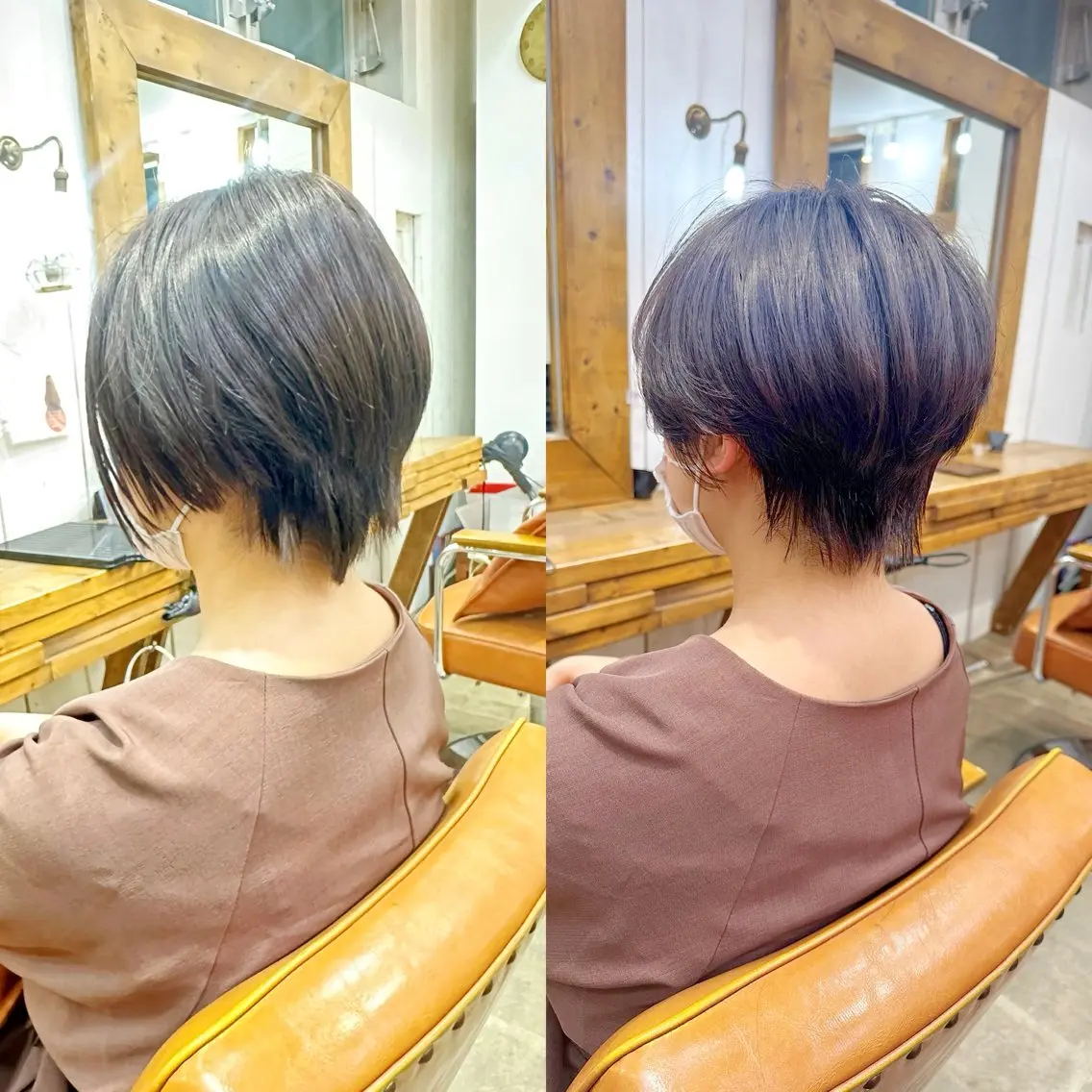 ショート 👑銀座ショート/ 絶壁補正/金子涼👑のヘアスタイル