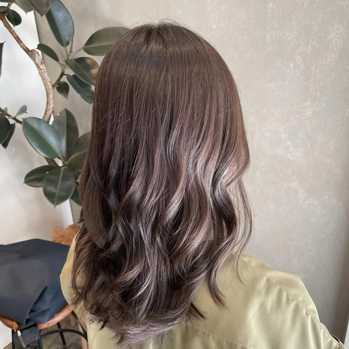 セミロング カット ヘアカラー Selene 難波店　HIROKIのヘアスタイル