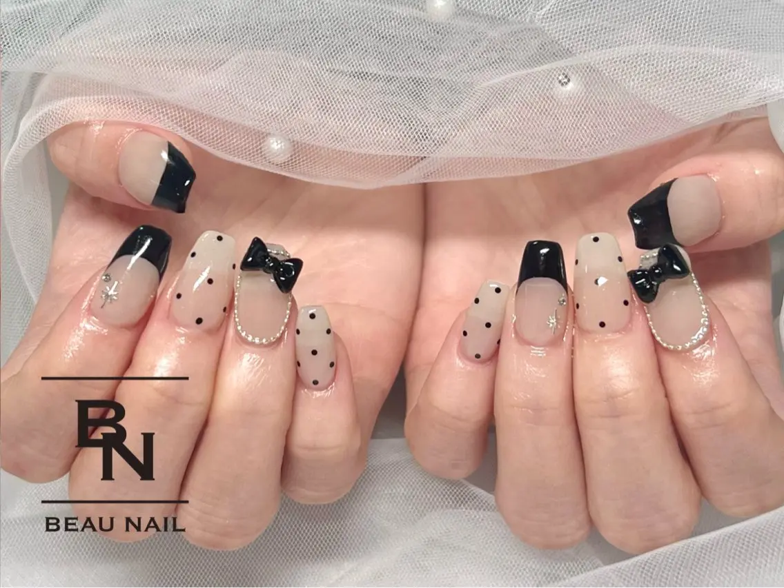 【HAND】120分💕500円パーツ付き10本フリーアートの写真