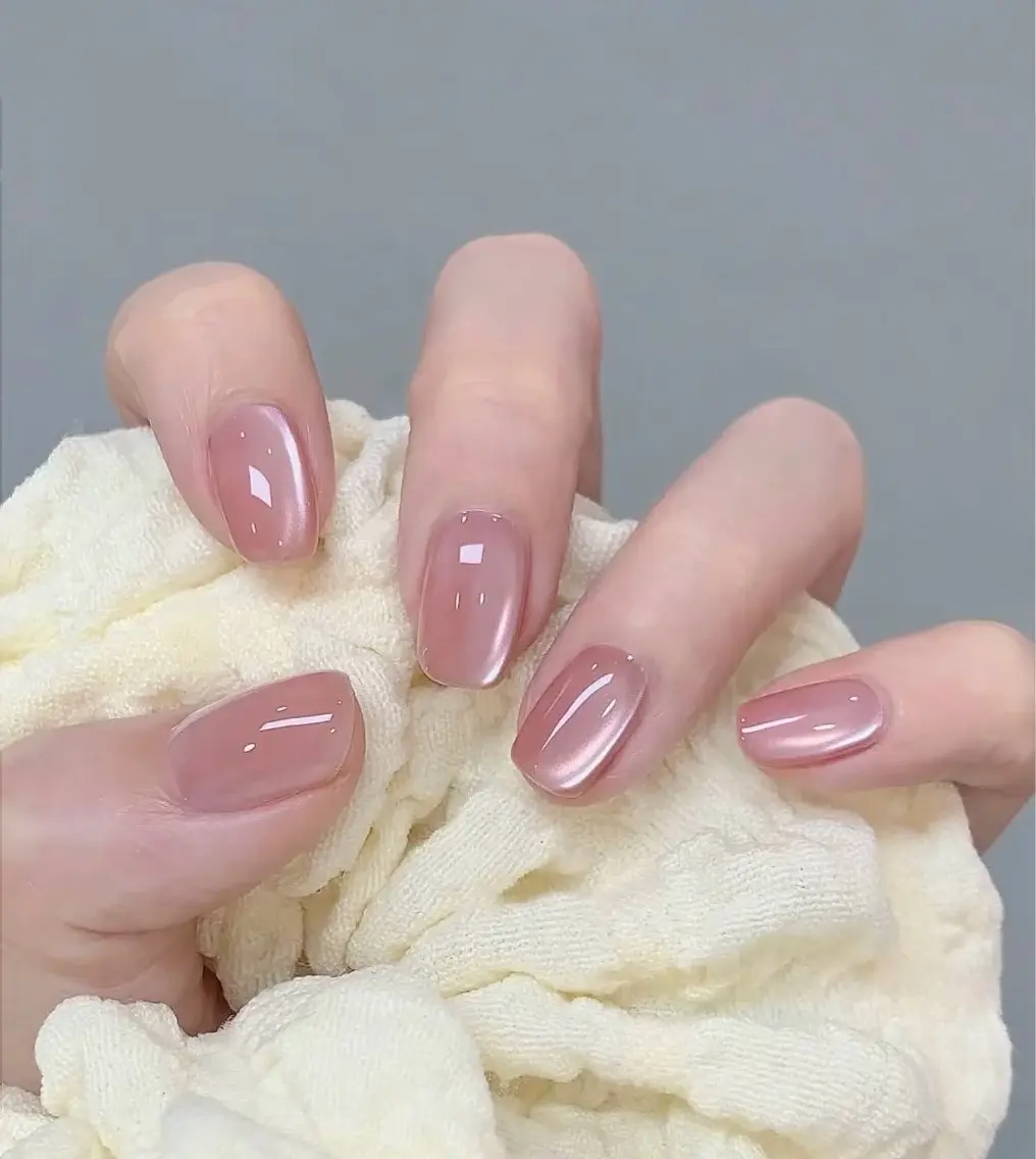 ネイル オーロラネイル 長さ出し フラッシュネイル フラワーネイル ホログラムネイル ハンドネイル 🎀 Ruruのネイルデザイン