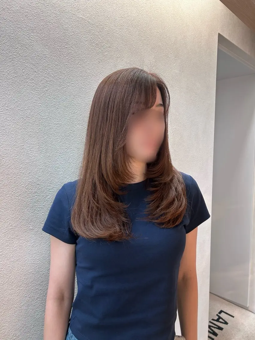 ロング カラー カット ヘアカラー RINO LAMINのヘアスタイル