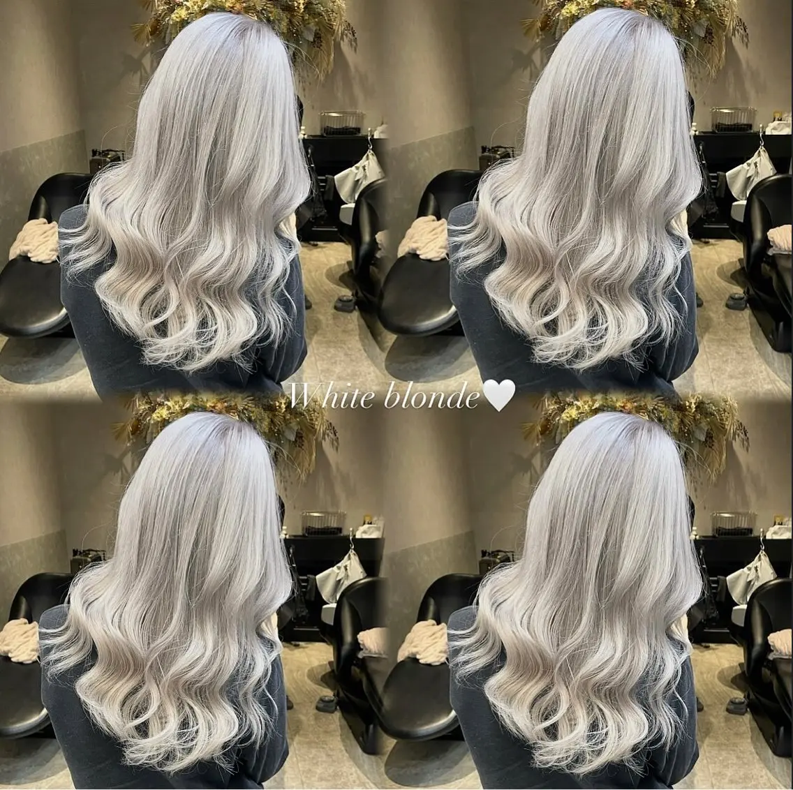 ロング ヘアカラー 璃 音のヘアスタイル