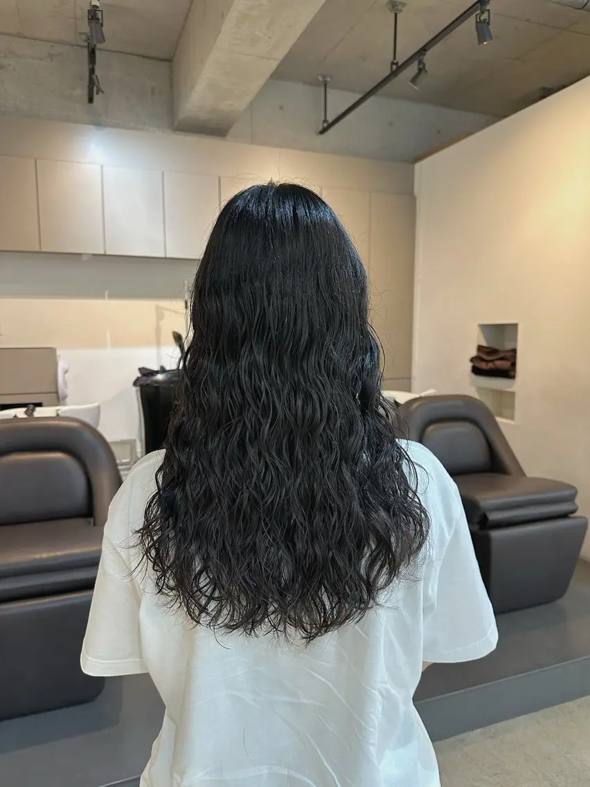 ロング パーマ カット パーマ トリートメント 🌀ショートカット / 齋藤大貴🌀のヘアスタイル