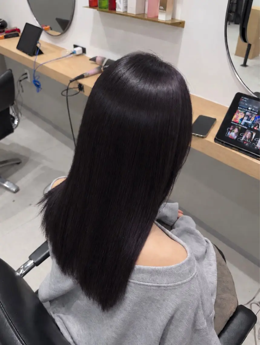 カラー ヘアカラー トリートメント 福岡美髪矯正 /Rinonのヘアスタイル