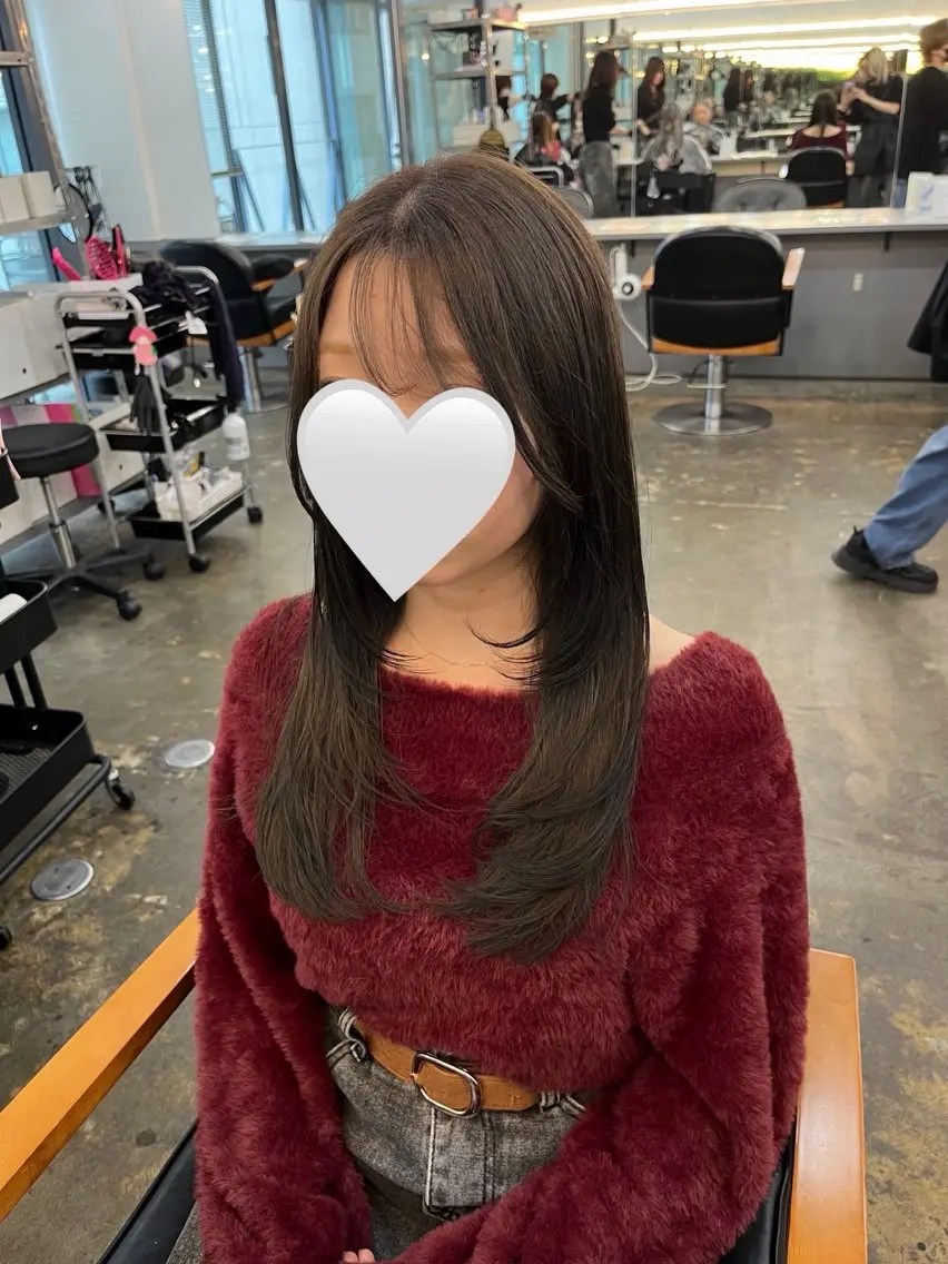 ロング カラー カット ヘアカラー トリートメント 🌛ダブルカラー 🌜SAYAKAのヘアスタイル