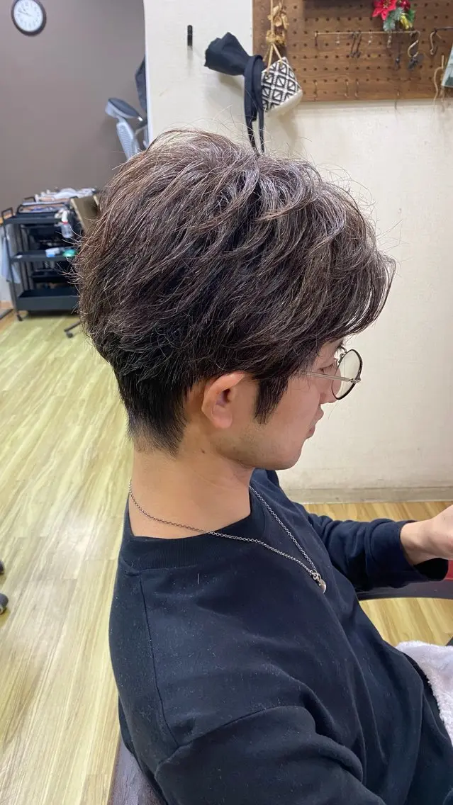 パーマ メンズ メンズパーマ カット パーマ Ryo 🌀のヘアスタイル