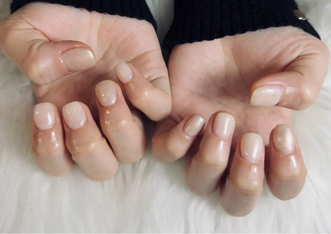 ネイル チークネイル フットネイル フレンチネイル グラデーション 韓国ネイル YUKI NAILのネイルデザイン