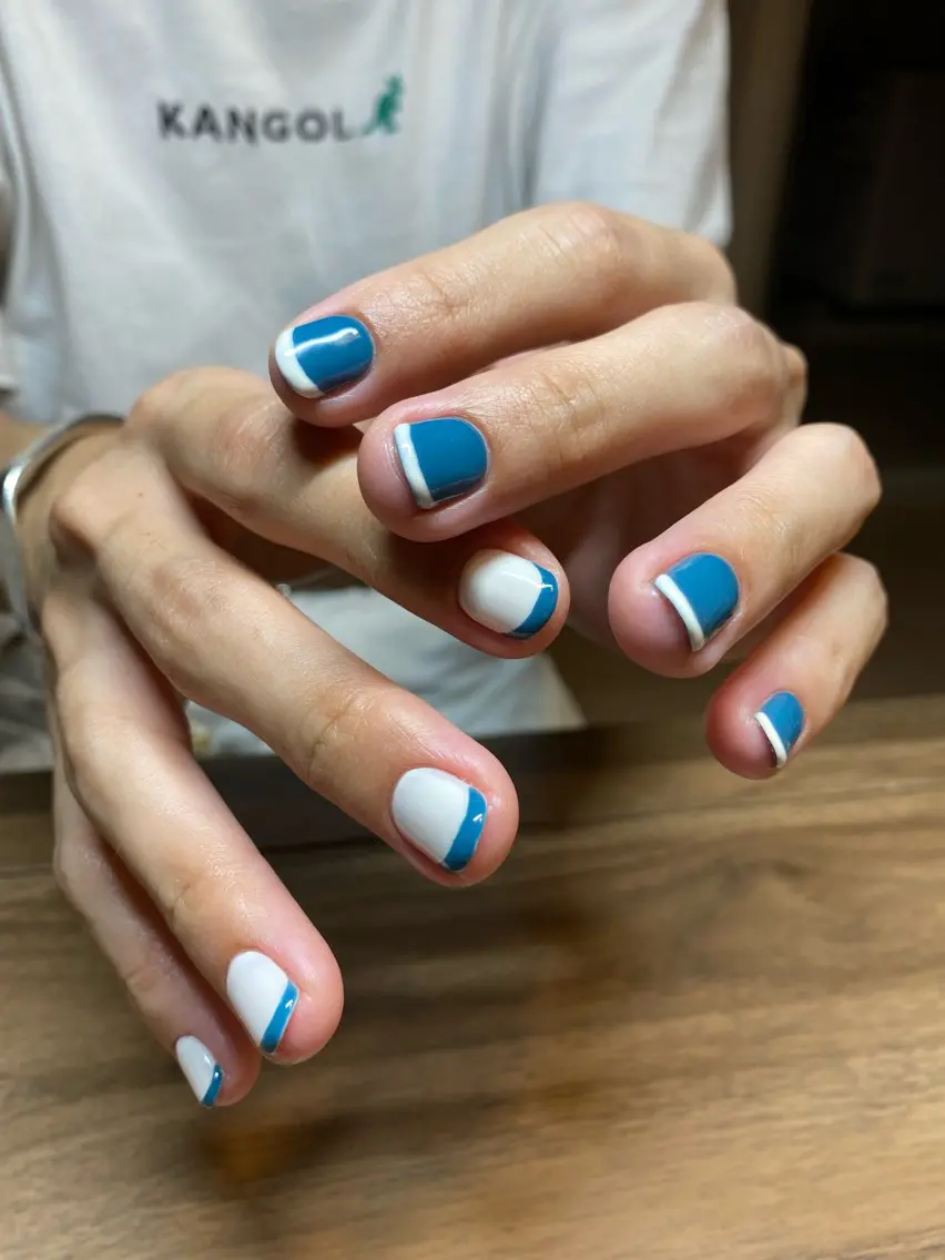 ネイル アートネイル フレンチネイル メンズネイル umi nailのネイルデザイン