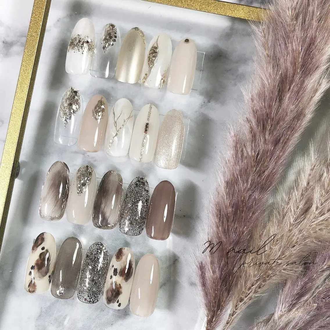 ネイル ハンドネイル M nailのネイルデザイン