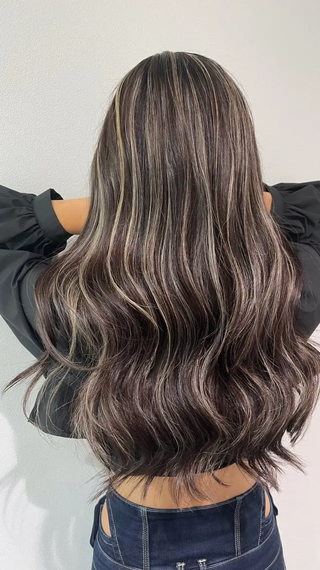 カラー カット ヘアカラー レイヤーカット 早崎太生のヘアスタイル