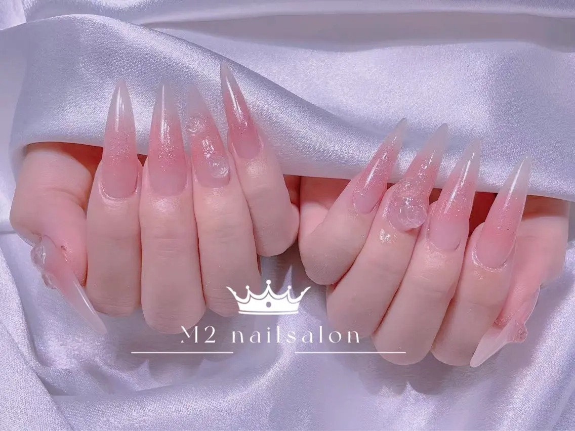 ネイル ハンドネイル 長さだし専門店 M2 rikaのネイルデザイン