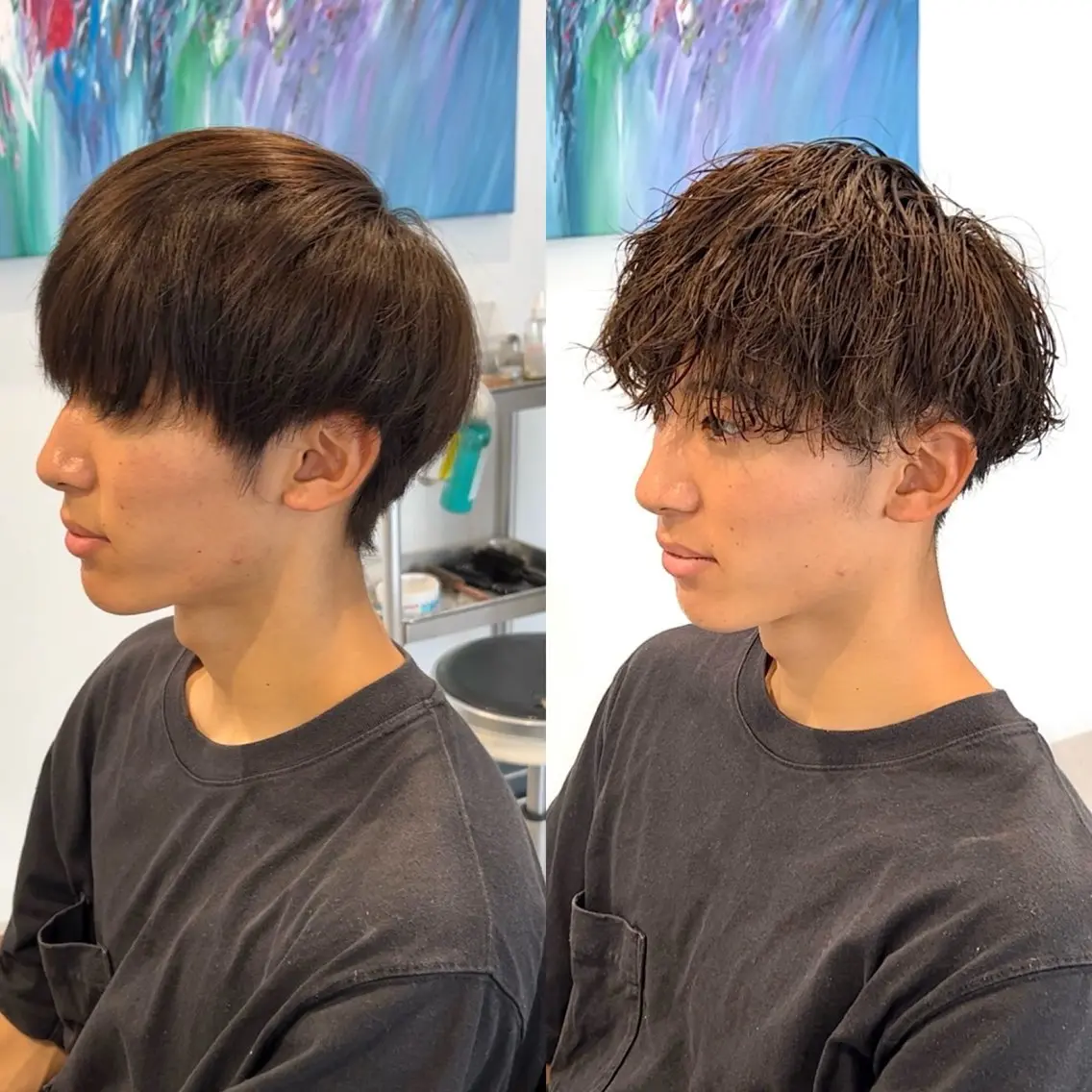 メンズ リベイルけんた モデル募集のヘアスタイル