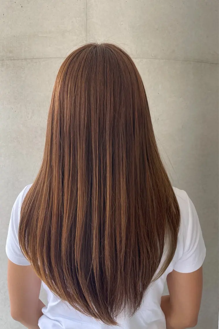ロング カラー ベージュカラー カット ヘアカラー トリートメント メグ🫧 ケアスタイリスト✨のヘアスタイル