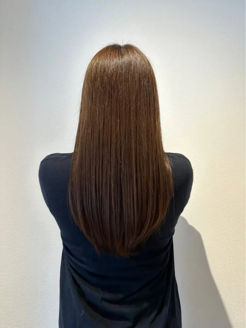 ロング 髪質改善 縮毛矯正 トリートメント 【SASE】大人上品 💍/ユウガ⭐️のヘアスタイル