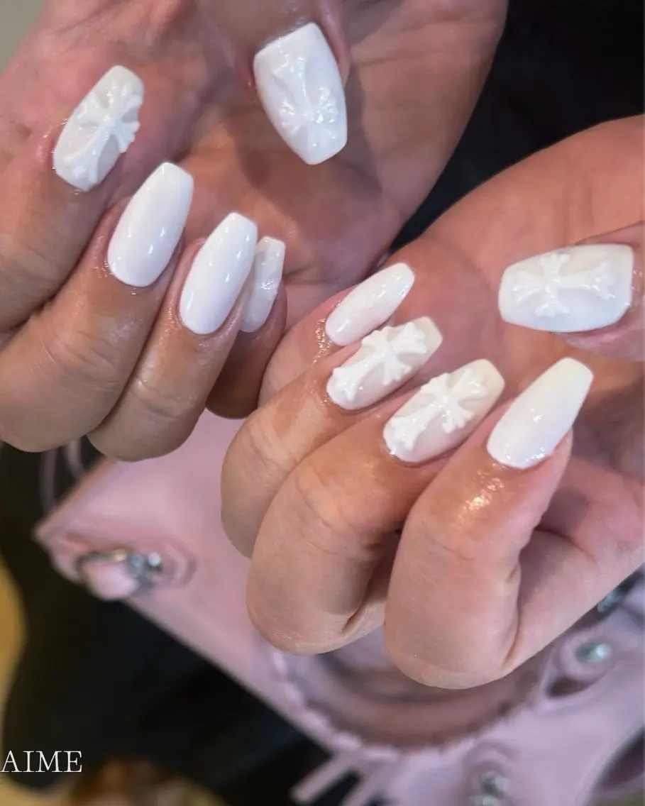 ネイル シンプルネイル ハンドネイル AIME (momo)のネイルデザイン