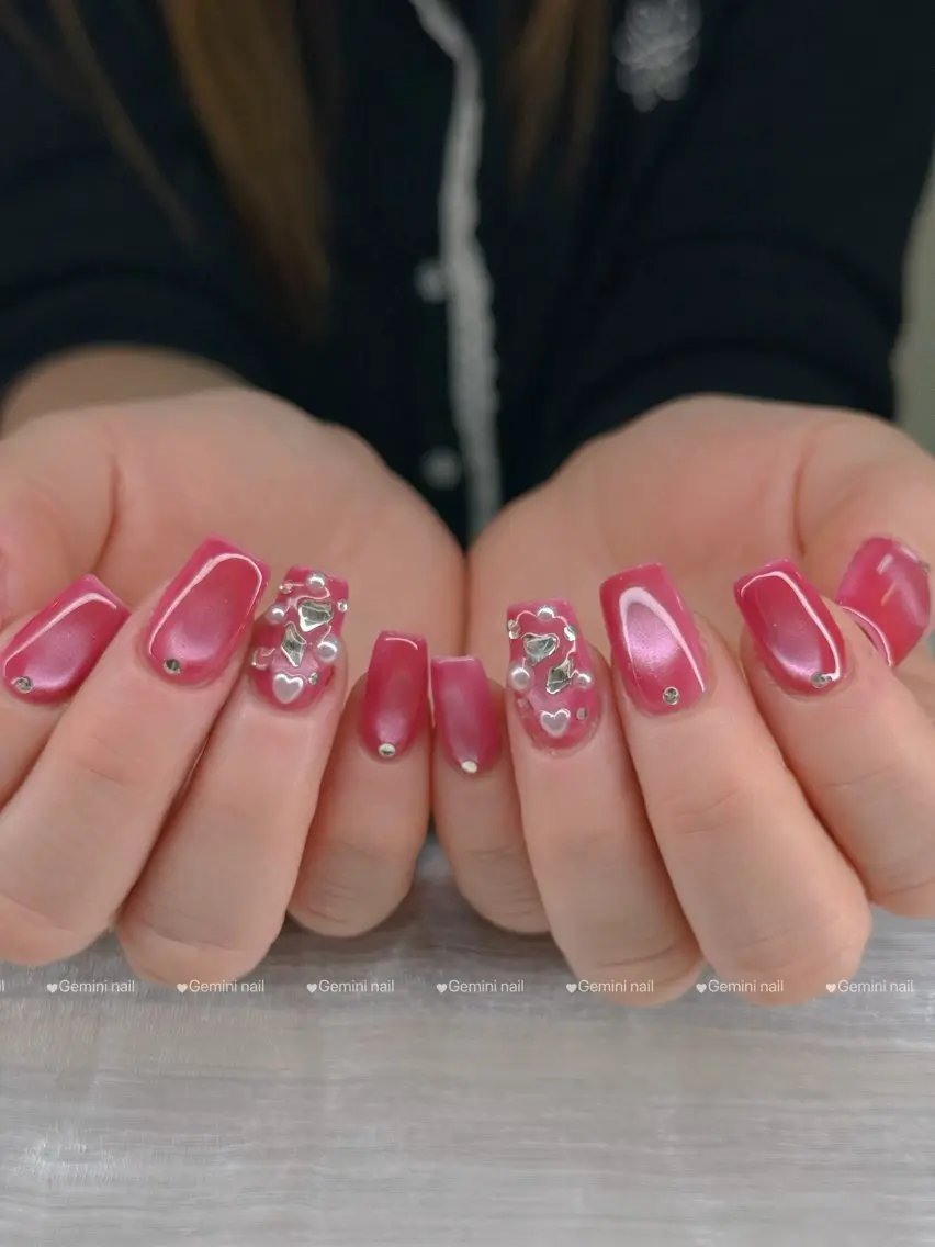ネイル マグネットネイル Gemini nail.Yukiのネイルデザイン