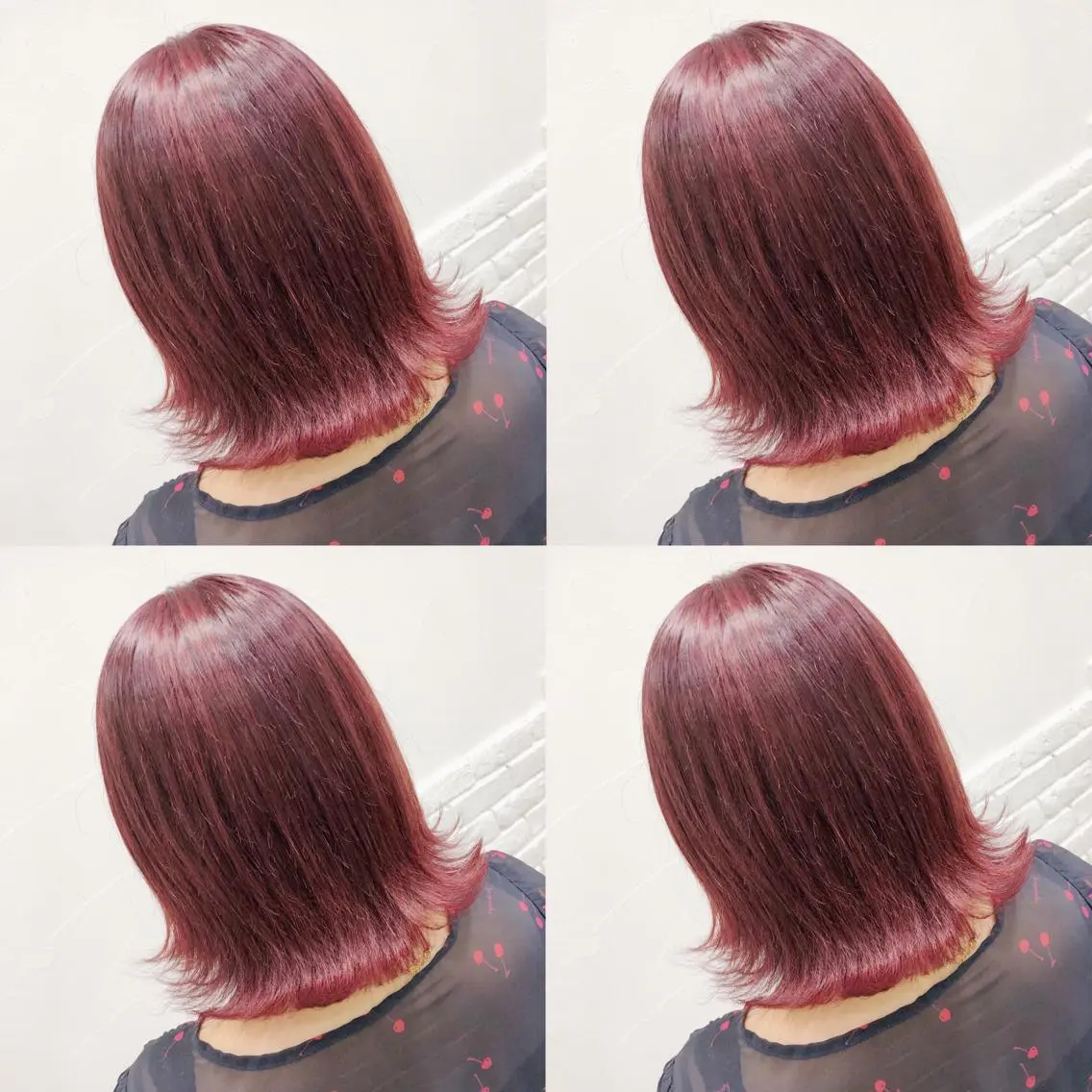 ショート カラー ヘアアレンジ メンズ キッズ ヘアカラー トリートメント 💟Chloe原宿店 🩶ハイトーンのヘアスタイル