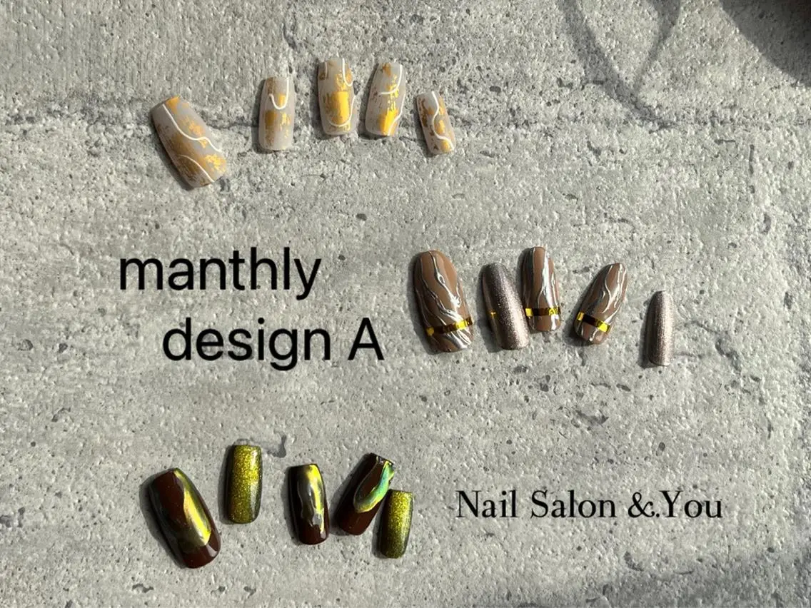 ネイル ハンドネイル Nail Salon &.Youのネイルデザイン