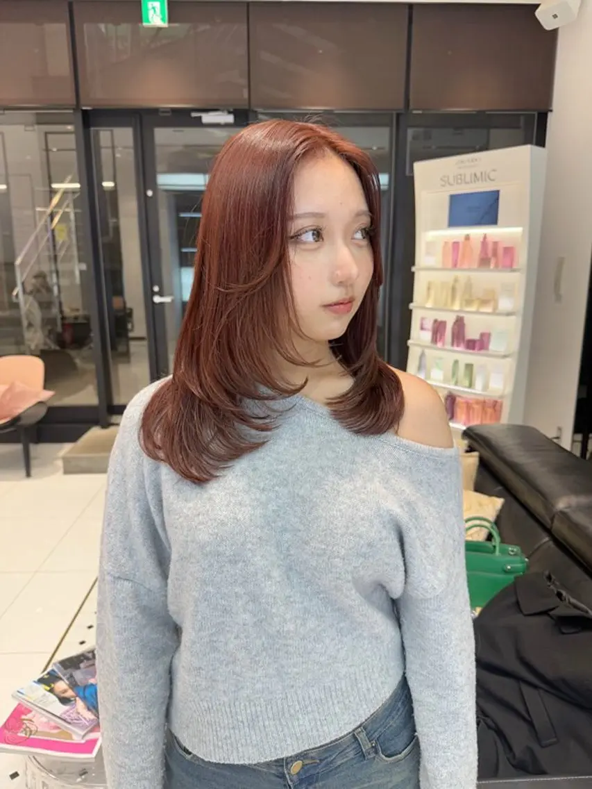 セミロング キッズ カット keen吉祥寺🐆 レイヤー/NAO🩶のヘアスタイル