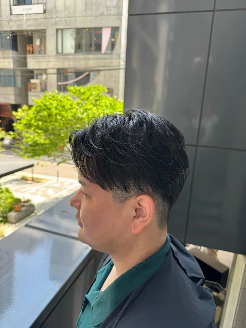 メンズ カット トリートメント 河野 悠のヘアスタイル