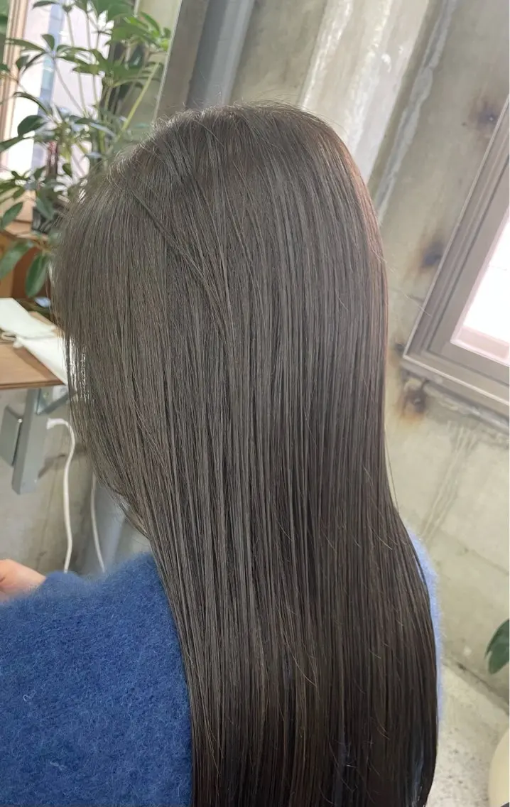 セミロング 【透明感ツヤカラー】 三浦寛之のヘアスタイル