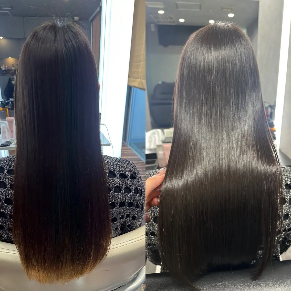 ロング 髪質改善サロン 南船場　みおのヘアスタイル