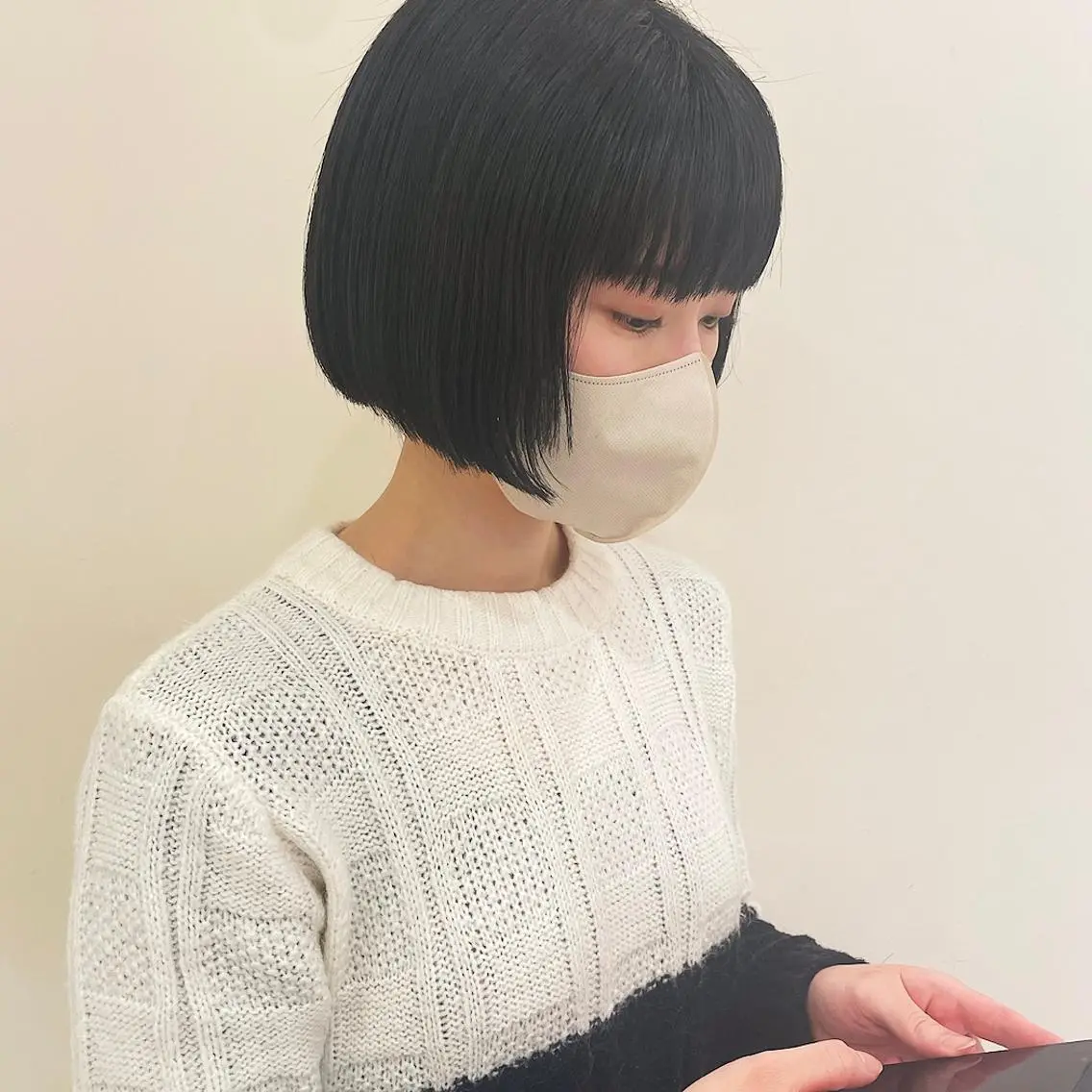 ミディアム HCA studioのヘアスタイル