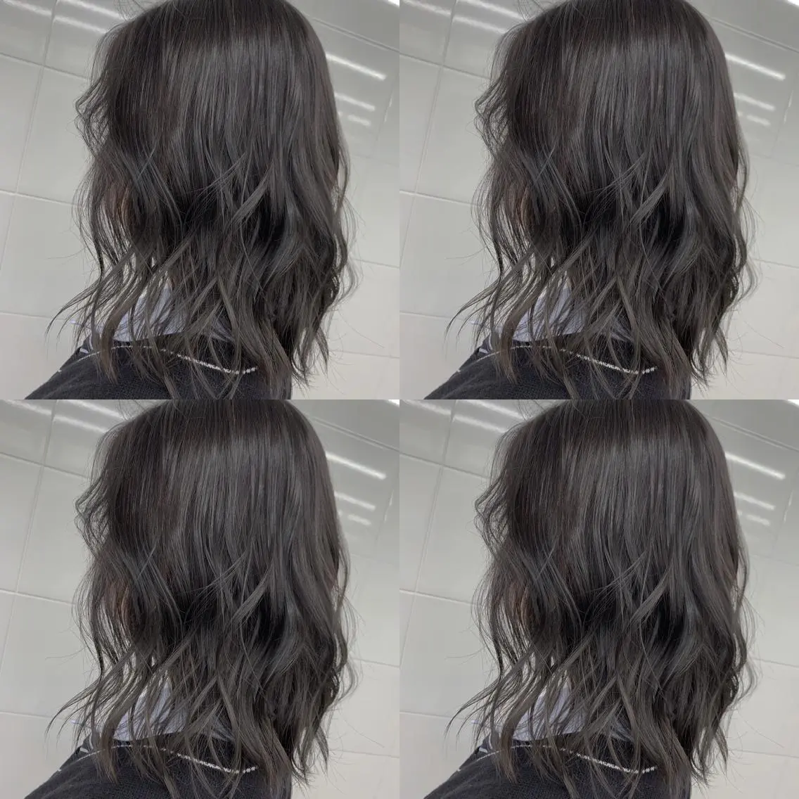 ミディアム ヘアカラー トリートメント プルエクステ 🖤MIYUのヘアスタイル