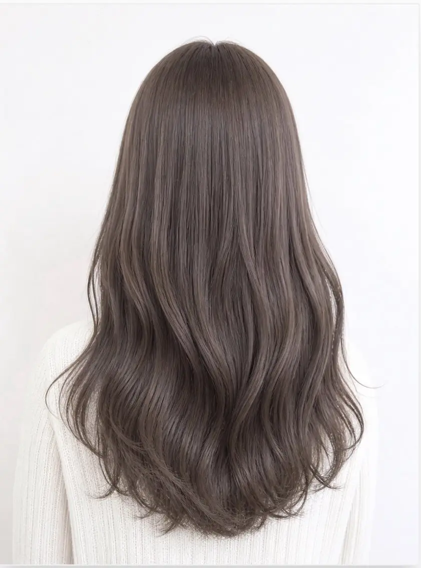 ロング カラー ヘアカラー モデル募集中✩.*˚ 田野夏鈴·͜·ᰔᩚの眉毛・アイブロウイメージ