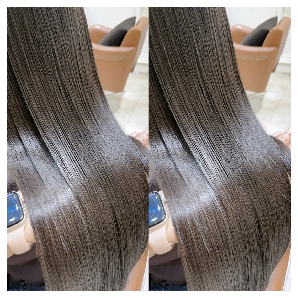 ロング カラー カット ヘアカラー トリートメント 村山 茉衣のヘアスタイル