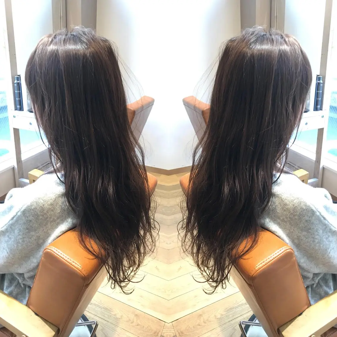 ロング カラー イルミナカラー 髪質改善特化 ミサワコウキのヘアスタイル