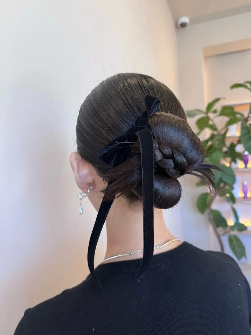 ヘアセットの写真