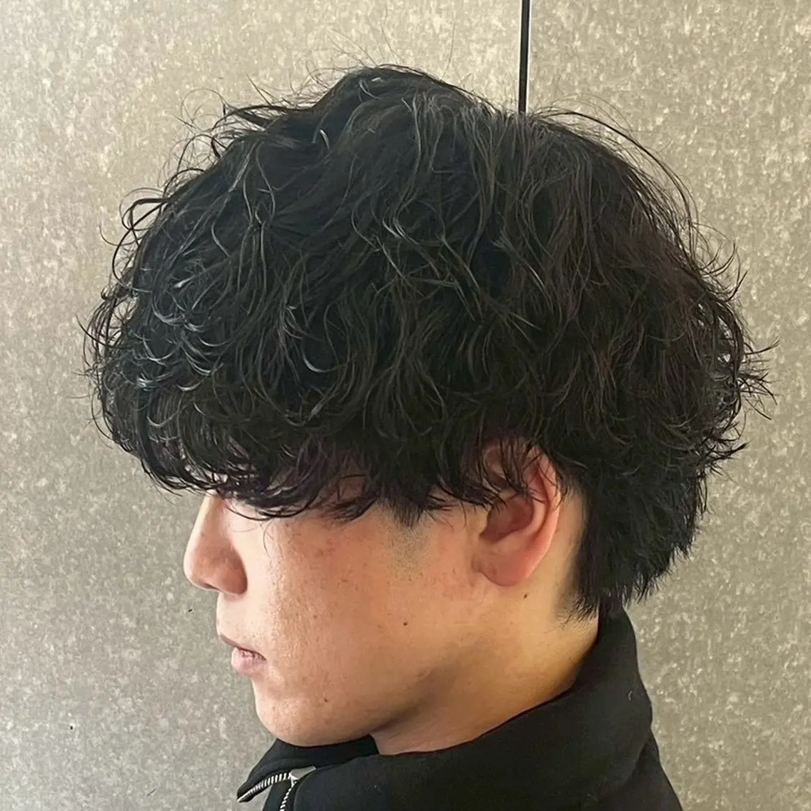 パーマ メンズ 【束感セット】 あおいのヘアスタイル