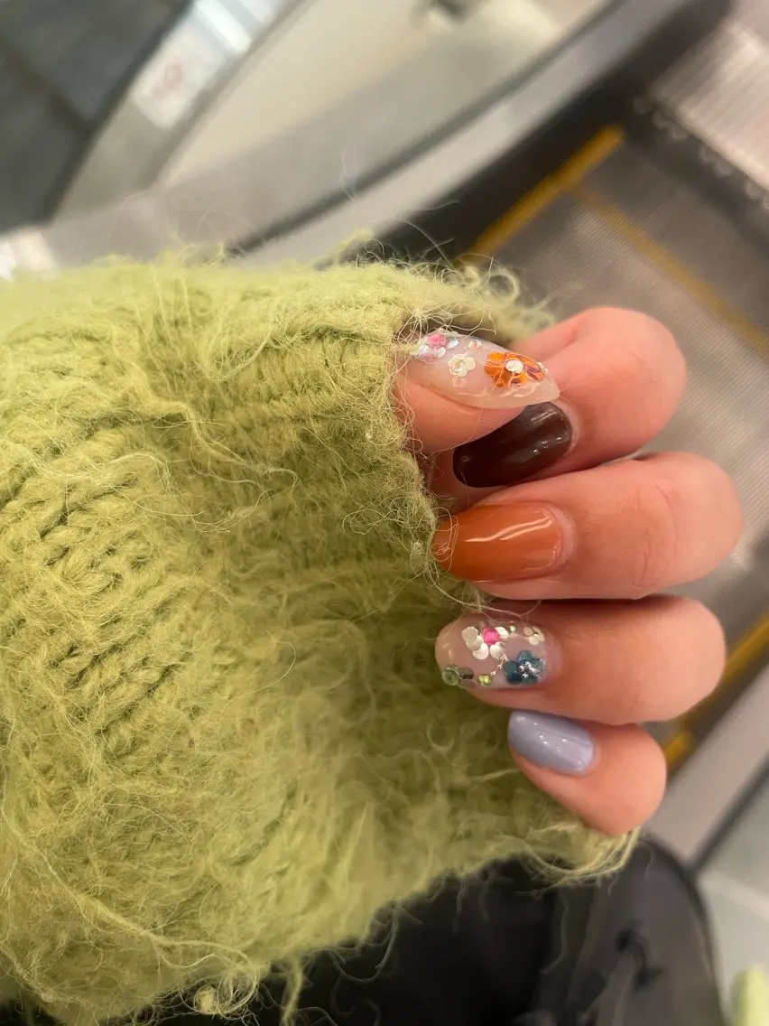 ショート ハンドネイル LBnail.sae /おえかきネイルのネイルデザイン