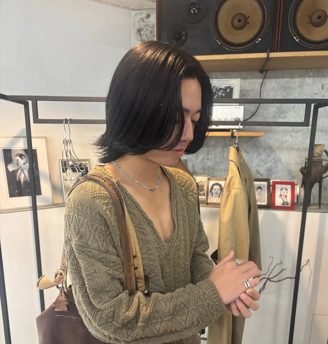 ミディアム カラー sou yuhiのヘアスタイル
