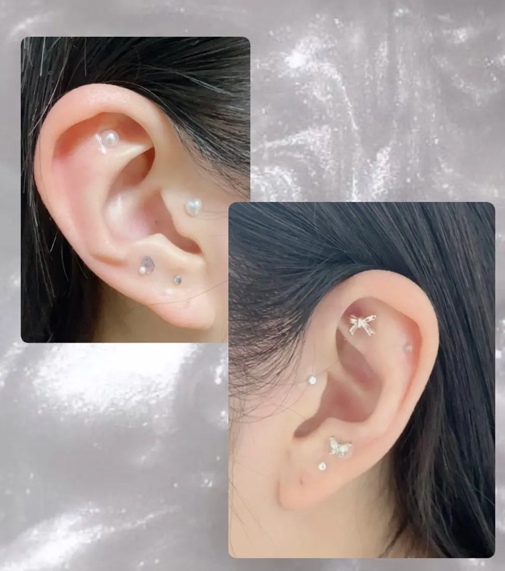 💎👂🏻耳ツボジュエリー付け放題（初回価格）の写真