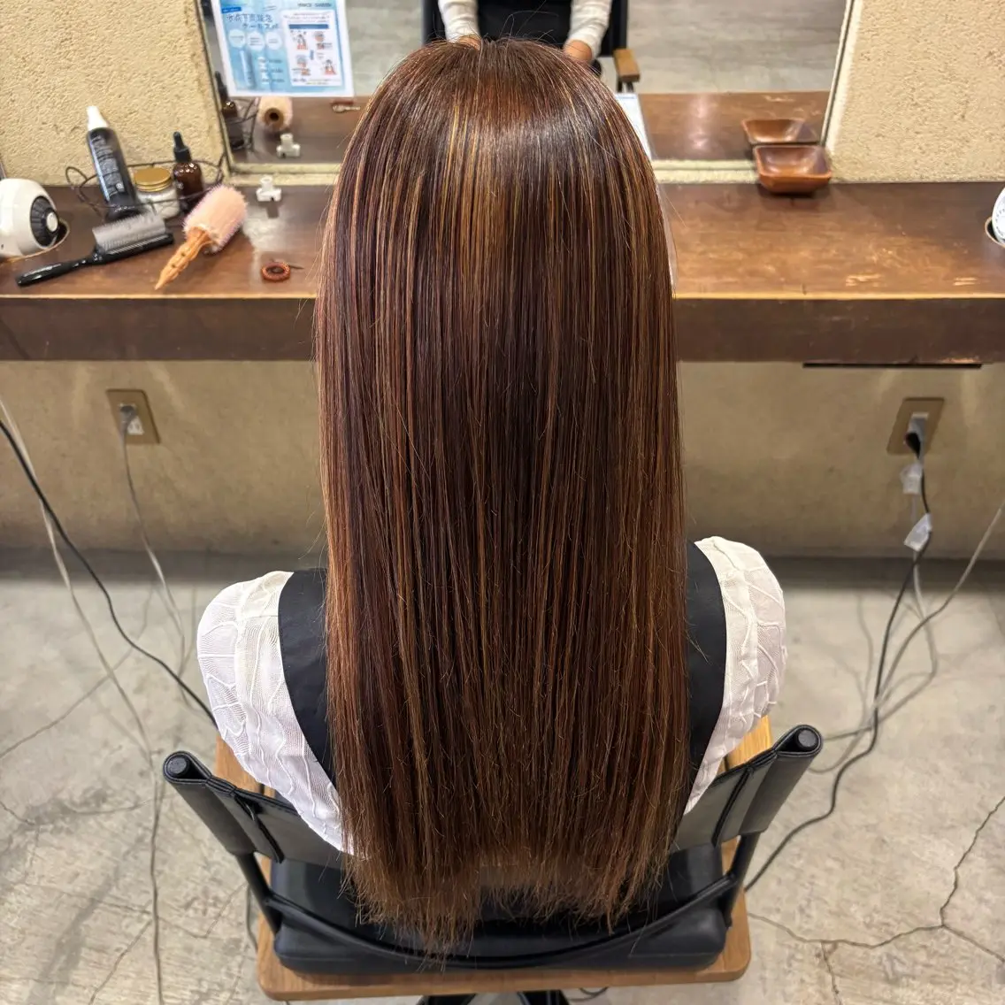 ロング カラー Noa🎀🫧 KNACK 東三国のヘアスタイル