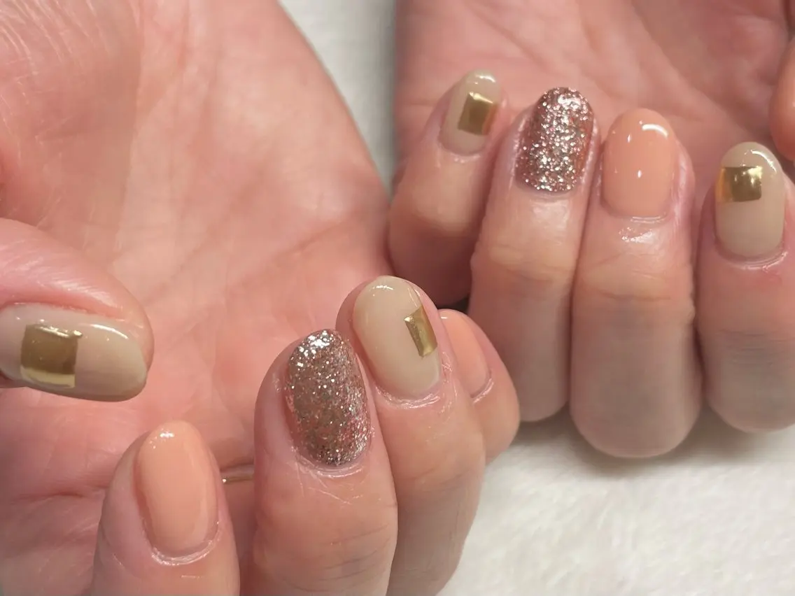 ネイル ミラーネイル riri-nail Rie Endoのネイルデザイン