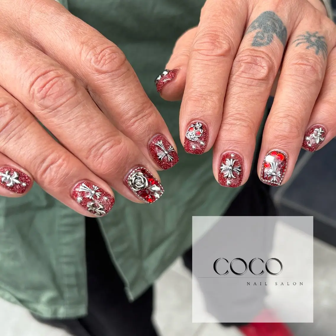 ネイル ハンドネイル NAIL SALON / 耳ﾂﾎﾞ HBLのネイルデザイン