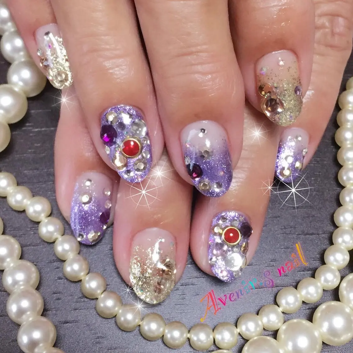 ネイル ジェルネイル Home Salon Avenir.のネイルデザイン