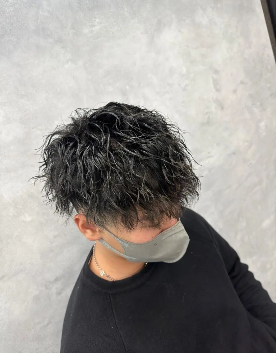 ・【パーマ】カット+特殊パーマ🌀¥12700の写真