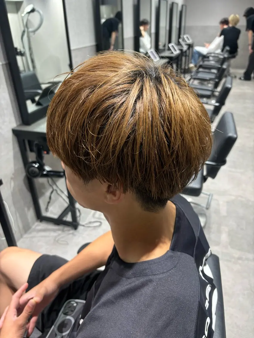 ショート メンズ 【縮毛＆メンズ特化】 CoCo🦋のヘアスタイル