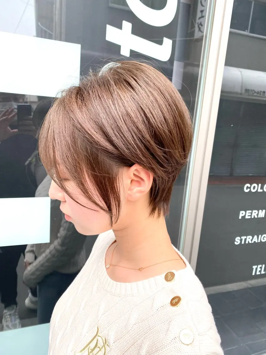 ショート Okazaki Tatsuyaのヘアスタイル